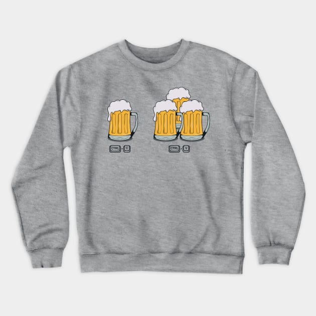 CTRL+C Crewneck Sweatshirt by aStro678